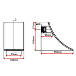 304SS Waterfall Bath Spout - Furniture > Bathroom