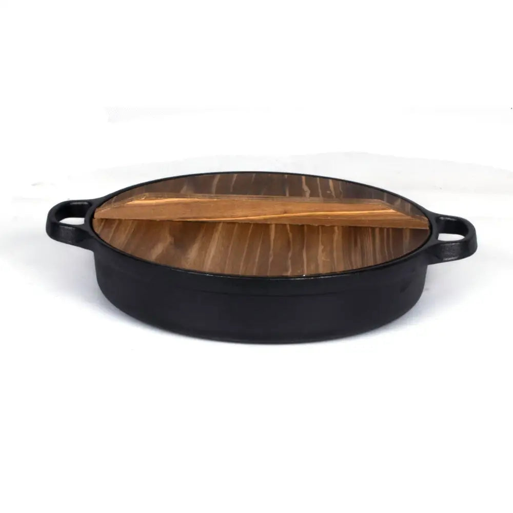30cm Cast Iron Dutch Oven With Handles Lid Cast Iron Skillet Braising Pan For Casserole Dish Crock Pot Stewpan - Home &