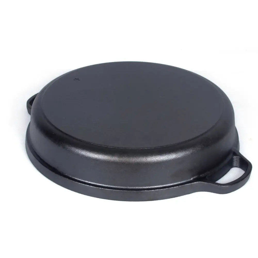 30cm Cast Iron Dutch Oven With Handles Lid Cast Iron Skillet Braising Pan For Casserole Dish Crock Pot Stewpan - Home &