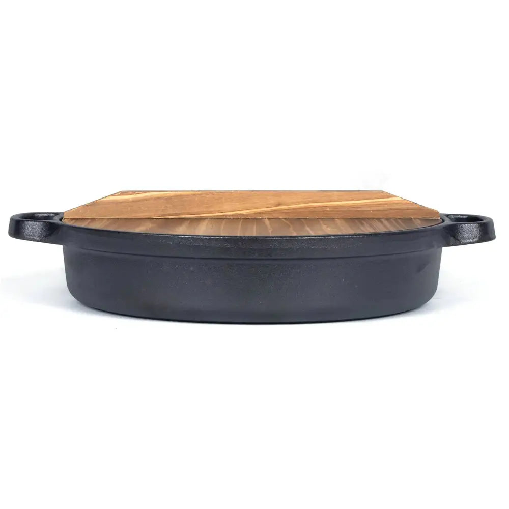 30cm Cast Iron Dutch Oven With Handles Lid Cast Iron Skillet Braising Pan For Casserole Dish Crock Pot Stewpan - Home &