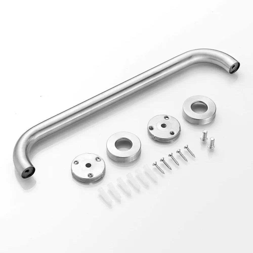 30cm Stainless Steel Handle for Shower Toilet Grab Bar Handle Bathroom Stairway Handrail Elderly Senior Assist - Health