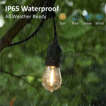 30M Festoon String Lights Kits Christmas Wedding Party Waterproof outdoor - Occasions > Party Lights