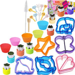 31 PCS Sandwich Cutter Kids DIY Toast Mold Bread Food Moulds Xmas Gift - Home & Garden > Kitchenware