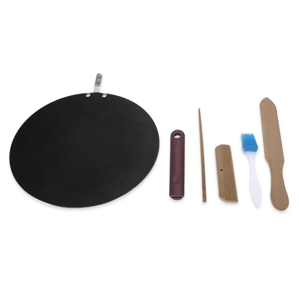 32cm Nonstick Frying Indian Tava Dosa Chapati Pan Flat Skillet Griddle Pan - Home & Garden > Kitchenware