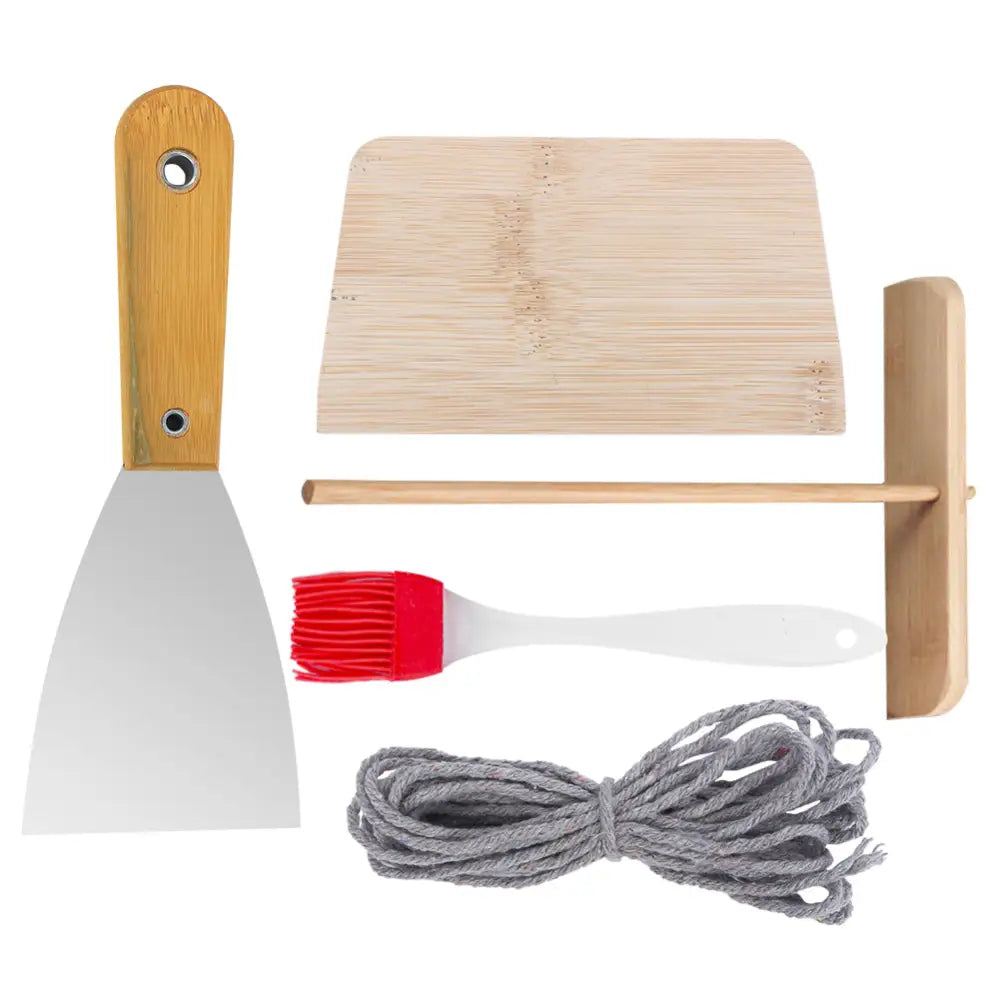 34cm Seasoned Cast Iron Induction Crepes Pan Baking Pancake Tool Pizza Bakeware - Home & Garden > Kitchenware >