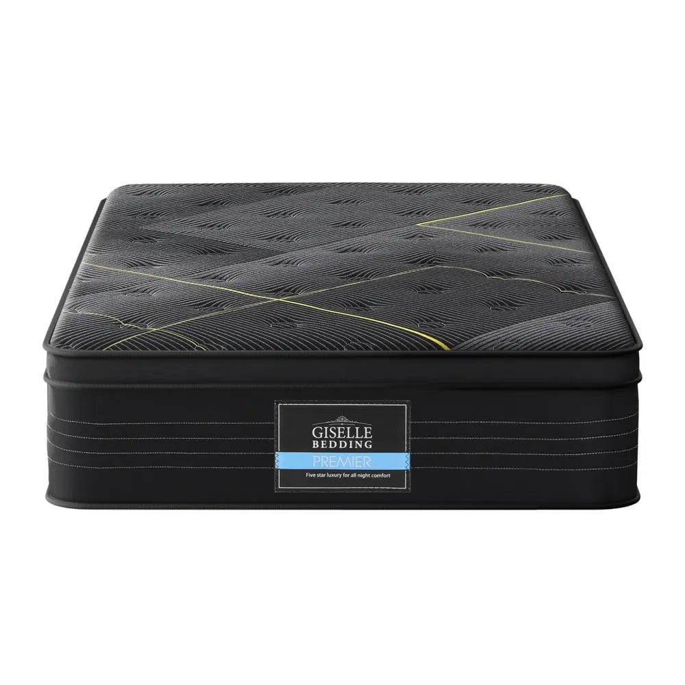 35cm Giselle Mattress Single Bed Bamboo Pocket Firm Foam - Furniture > Mattresses > Single Mattress