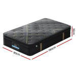 35cm Giselle Mattress Single Bed Bamboo Pocket Firm Foam - Furniture > Mattresses > Single Mattress
