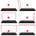 35x25x20CM Acrylic Display Case Dustproof Car Trucks Vans Model Box Collection Storage - Home & Garden > Storage