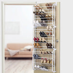 36 Pair Shoe Holder Organiser Over The Door Hanging Shelf Rack Storage Hook - Furniture > Office