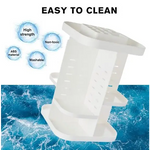 360 Rotating Large Capacity Makeup Organizer for Bedroom and Bathroom (White) - Home & Garden > Bathroom Accessories