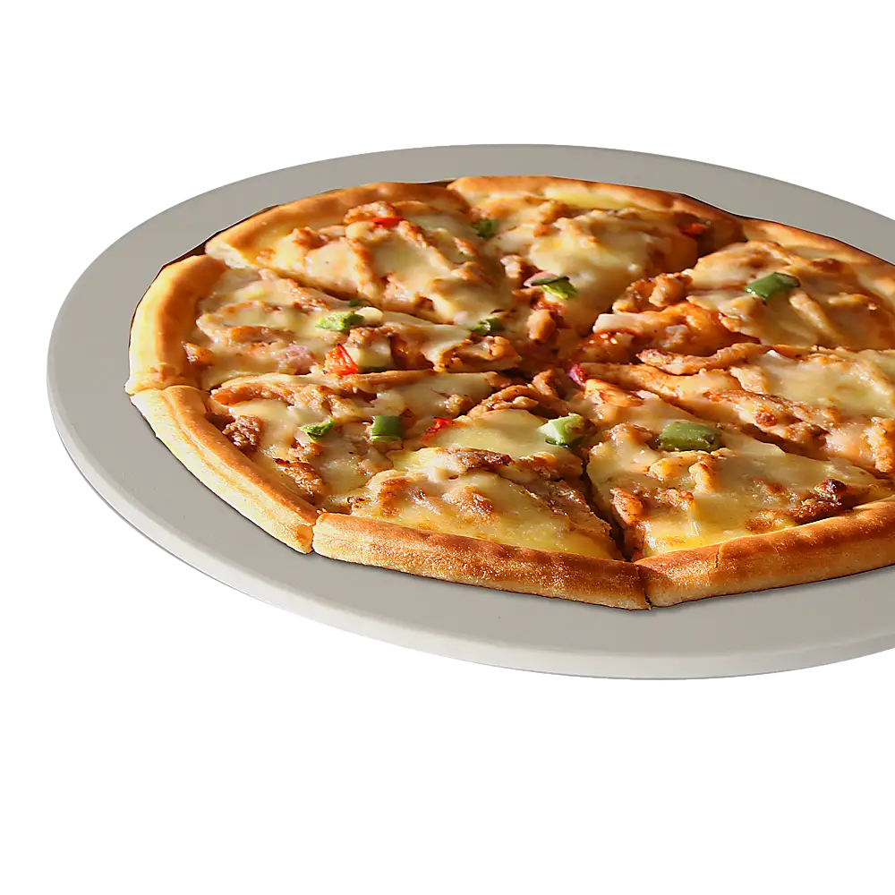 38cm XL Pizza & Baking Stone for BBQ/Oven/Grill - Home & Garden > Kitchenware
