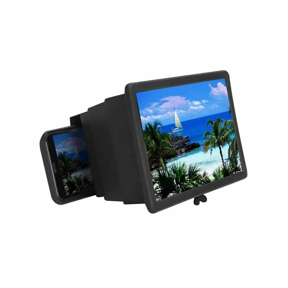 3D Mobile Phone Screen Magnifier 12’’ HD Video Amplifier for Smartphone Stand - Home & Garden > Home & Garden Others