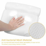 3D Spa Mesh Bath Pillow Neck Back Support Bathtub Tub Cushions - Health & Beauty > Hair Care > Hair Styling Tools