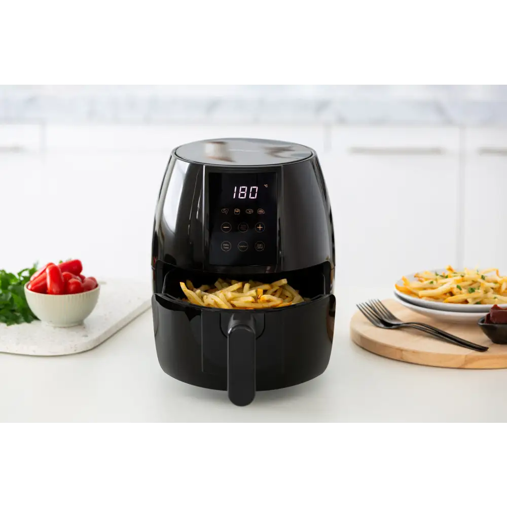 3L Digital Air Fryer w/ 200 C Non-Stick & Removable Basket - Appliances > Kitchen Appliances