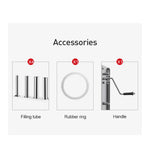 3L Manual Horizontal Sausage Filler - Stainless Stuffer Meat Press Machine - Appliances > Kitchen Appliances