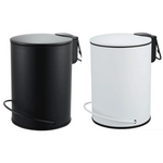 3L Soft Close Pedal Bin White - Home & Garden > Kitchen Bins
