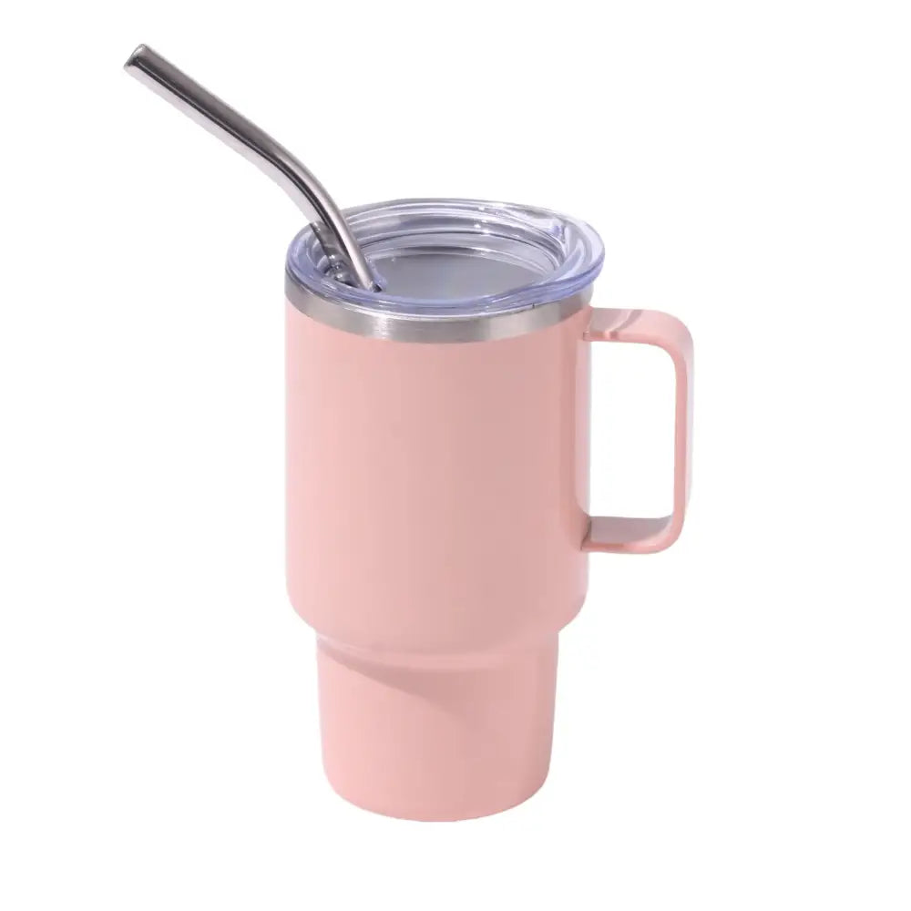 3oz Orange Sublimation Mini Car Cup - 304 Stainless Steel Straw Beer Cup Portable Insulated Whiskey Shot Glass Perfect