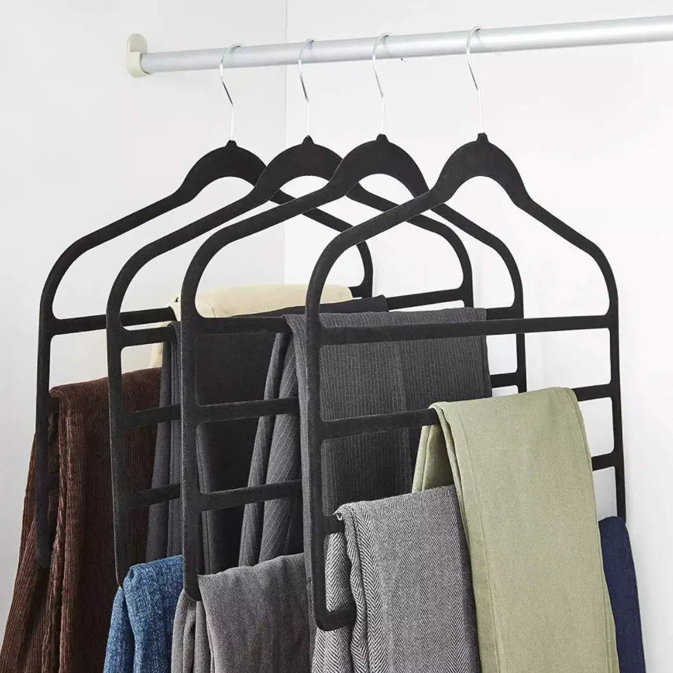 3pcs Velvet Clothes Hangers Grey - Home & Garden > Bedding > Pillowcases