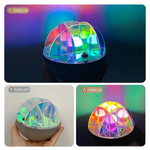 3W LED Acrylic Crystal Ball Night Light with Adjustable Colors - USB Powered - Home & Garden > Lighting > Night Lights