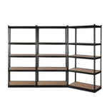 3x1.5M Warehouse Shelving Racking Storage Garage Steel Metal Shelves Rack - Home & Garden > Storage