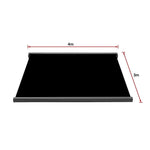 4.0m x 3.0m Retractable Folding Arm Awning Heavy Duty Full Cassette Motorised - Home & Garden > Shading