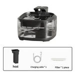 4.5L Smart Pet Water Fountain with Digital Display and Charging Cable – Black Design - Pet Care > Cat Supplies > Cat