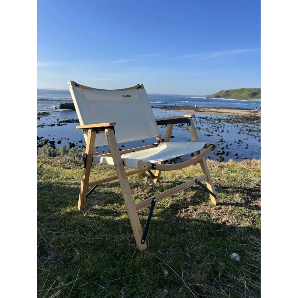 4 Chairs & 1 Table Set Bamboo Camping Folding Portable Outdoor Picnic Travel BBQ - Outdoor Recreation > Camping > Camp