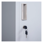 4-Door Vertical Locker for Office Gym Shed School Home Storage - Furniture > Office