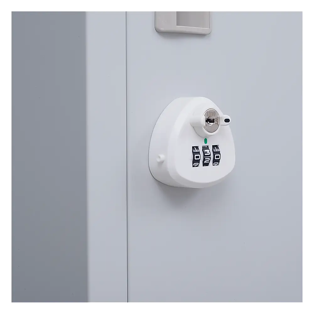 4-Door Vertical Locker for Office Gym Shed School Home Storage - Furniture > Office