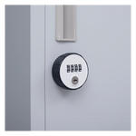4-Door Vertical Locker for Office Gym Shed School Home Storage - Furniture > Office