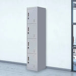 4-Door Vertical Locker for Office Gym Shed School Home Storage - Furniture > Office