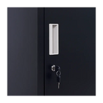4-Door Vertical Locker for Office Gym Shed School Home Storage - Furniture > Office