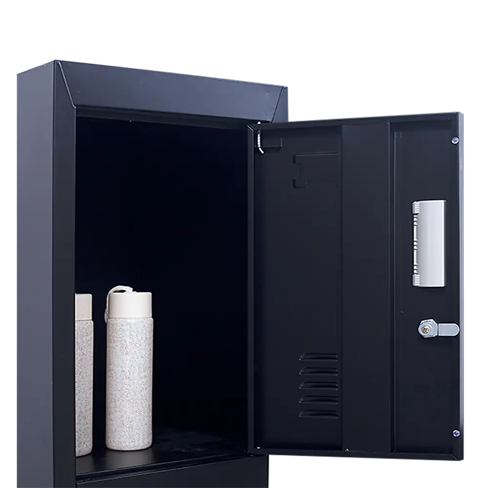4-Door Vertical Locker for Office Gym Shed School Home Storage - Furniture > Office