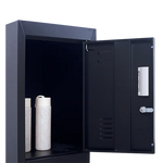 4-Door Vertical Locker for Office Gym Shed School Home Storage - Furniture > Office