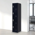 4-Door Vertical Locker for Office Gym Shed School Home Storage - Furniture > Office