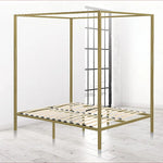 4 Four Poster Double Bed Frame - Furniture > Bedroom