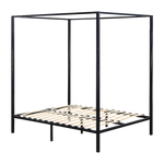 4 Four Poster Double Bed Frame - Furniture > Bedroom > Beds & Bed Frames