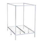 4 Four Poster Double Bed Frame - Furniture > Bedroom > Beds & Bed Frames