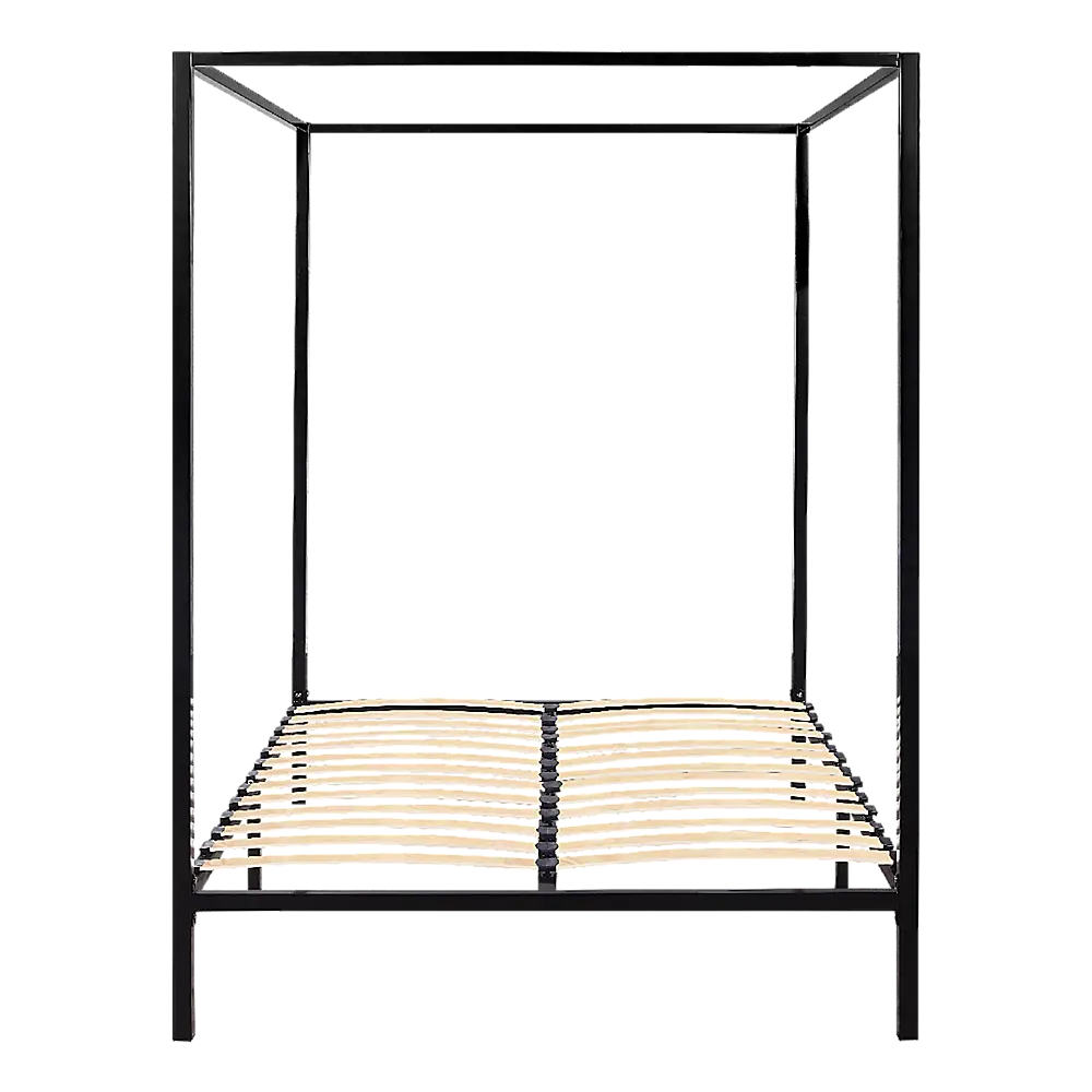 4 Four Poster Double Bed Frame - Furniture > Bedroom > Beds & Bed Frames
