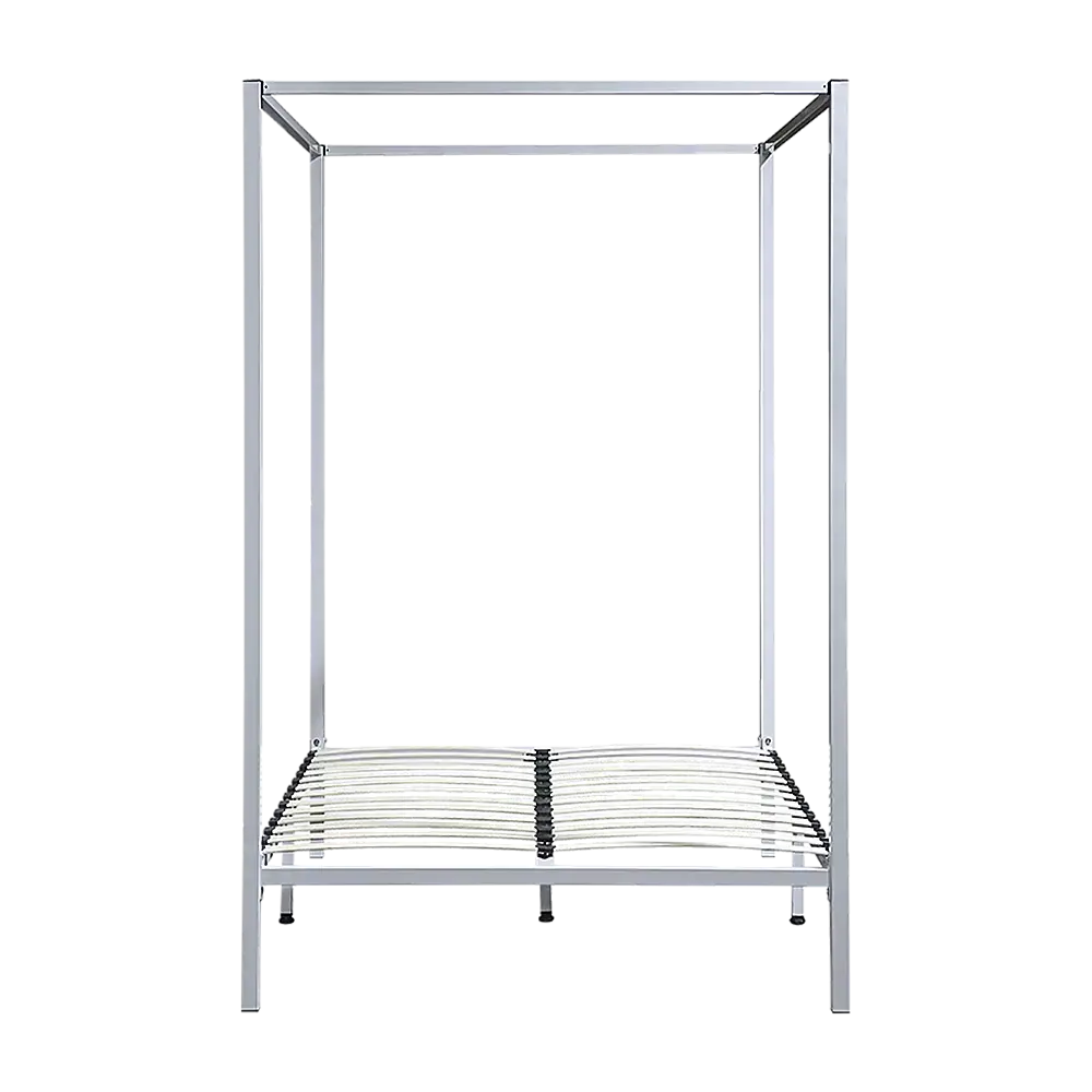 4 Four Poster Double Bed Frame - Furniture > Bedroom > Beds & Bed Frames