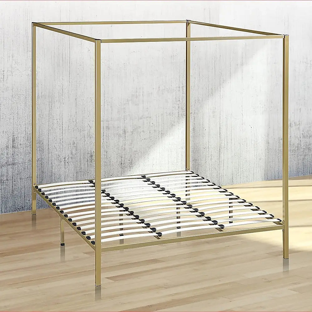4 Four Poster King Bed Frame - Furniture > Bedroom