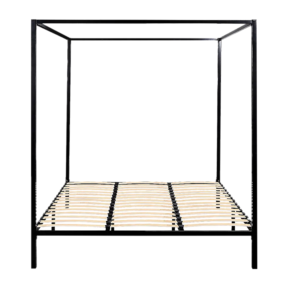 4 Four Poster King Bed Frame - Furniture > Bedroom > Beds & Bed Frames