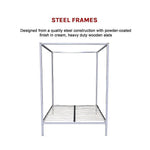 4 Four Poster Queen Bed Frame - Furniture > Bedroom