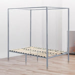 4 Four Poster Queen Bed Frame - Furniture > Bedroom