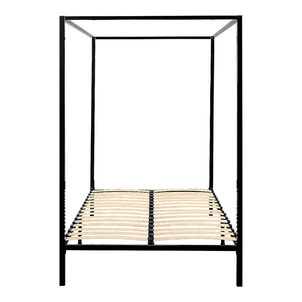 4 Four Poster Queen Bed Frame - Furniture > Bedroom > Beds & Bed Frames