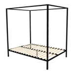 4 Four Poster Queen Bed Frame - Furniture > Bedroom > Beds & Bed Frames