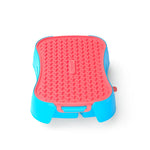 4-in-1 Slow Feeder Dog Bowl - Blue Bowl and Warm Ocean Red Lickmat - Pet Care > Dog Supplies > Dog Bowls Feeders &