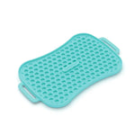 4-in-1 Slow Feeder Dog Bowl - Warm Ocean Red Bowl with Teal Lickmat - Pet Care > Dog Supplies > Dog Bowls Feeders &