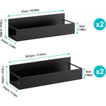 4 pack Magnetic Fridge Spice Rack - Home & Garden > Storage