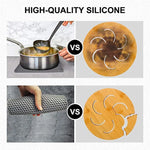 4 Pack Multi Purpose Silicone Insulation Mat Heat-Resistant Dishes Pads(Grey) - Home & Garden > Kitchenware